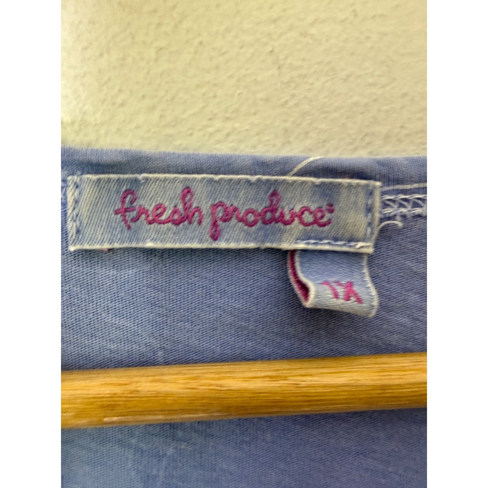 Fresh produce blue‎ short sleeve star print Tshirt 1XL - Picture 3 of 5